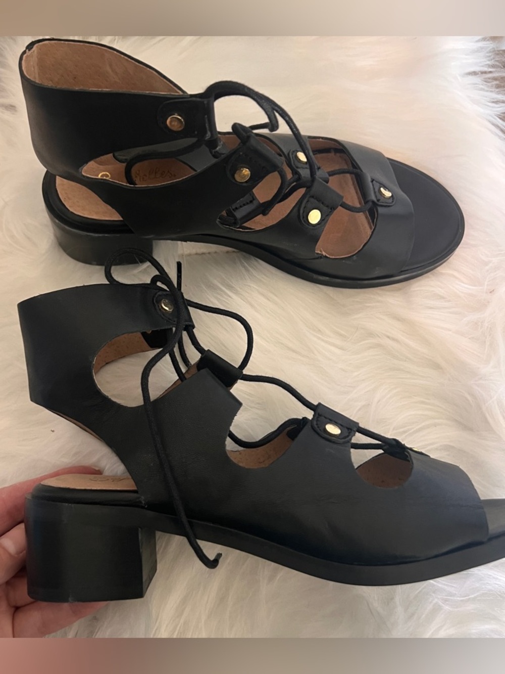 SEYCHELLES Love Affair Lace-up Gladiator Size 7.5